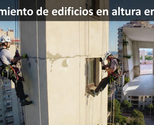 mantenimiento edificios altura Girona